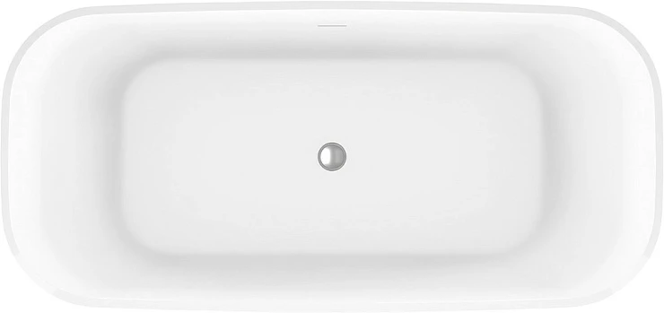Акриловая ванна BelBagno Due BB702 170x80 см BB702-1700-800-K белая глянцевая