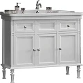 Тумба с раковиной Opadiris Кантара 105 00-00003680 / 4640021063583 белая