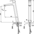 Смеситель для раковины Ravak 10° TD 015.00 X070091 хром