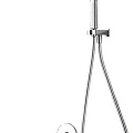 Душевой комплект Bravat Gina F865104C-A-ENG с внутренней частью, хром