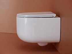 Унитаз подвесной Ceramica Nova Ulma CN4006 белый глянец
