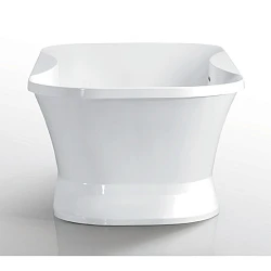 Акриловая ванна AZARIO BORDEAUX 180x90x60 с сифоном BOR18090 белая глянцевая