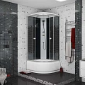 Душевая кабина Niagara Eco 100x100см NG-7509 профиль хром
