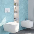 Унитаз подвесной Berges Ego 082122 белый глянец