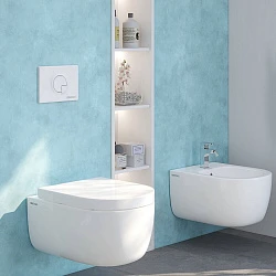 Унитаз подвесной Berges Ego 082122 белый глянец