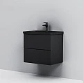 Тумба с раковиной AM.PM Gem 60 графит матовый