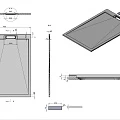 Душевой поддон Vincea 140х90см VST-4SRL9014W белый