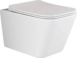 Система инсталляции для унитазов Ceramica Nova Envision Round CN1001CH с кнопкой и унитазом CN3007 