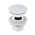 Донный клапан CeramaLux RD001GW белый