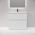 Тумба с раковиной Sancos Folk Floor 90 напольная, Bianco