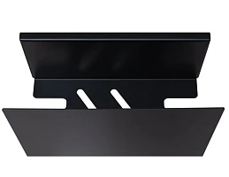 Полка Aquanet Магнум 274190 черная матовая 