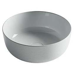 Раковина накладная Ceramica Nova Element CN6073 белая глянец
