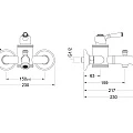 Душевой комплект Aquatek Классик AQ1530CR хром