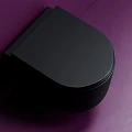 Унитаз подвесной Ceramica Nova Ulma CN4006TMB черный матовый