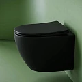 Унитаз подвесной Ceramica Nova Uno CN11001TMB черный матовый