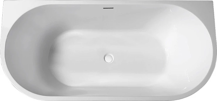 Акриловая ванна ABBER 150x80 AB9216-1.5 белая глянцевая