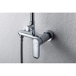 Душевая стойка Bravat Opal F9125183CP-A4-RUS хром