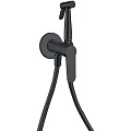 Гигиенический душ Aquanet Passion AF300-52B со смесителем, черный матовый