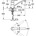 Смеситель для кухни Grohe Eurostyle Cosmopolitan 33977002 хром