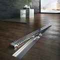 Душевой лоток AlcaPlast APZ1 750 с опорами, хром