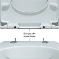 Унитаз подвесной Berges Ego XL 082124 белый глянец