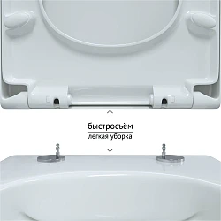 Унитаз подвесной Berges Ego XL 082124 белый глянец