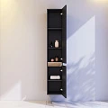 Шкаф-пенал AM.PM X-Joy 30см M85ACHR0306BM черный матовый