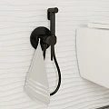 Гигиеническая лейка IDDIS Bidet Hand Shower 020BBLGi20 латунь, черная матовая