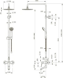 Скрытая часть Bravat Built-in D969C-A-RUS