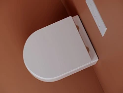 Унитаз подвесной Ceramica Nova Ulma CN4006 белый глянец