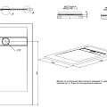 Душевой поддон Allen Brau Infinity 120x80см 8.21002-PGM серый