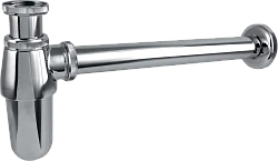 Сифон для раковины Aquatek AQ6011CR бутылочный, хром
