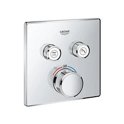 Термостатический смеситель Grohe Grohtherm SmartControl 29124000 для душа, хром