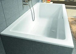 Акриловая ванна Riho Rething Cubic 200x90 Plug & Play B110022005 правая, белая глянцевая