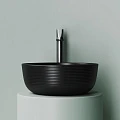 Раковина накладная Ceramica Nova Element CN6073MB черная матовая