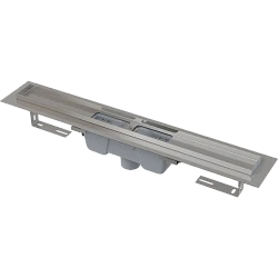 Душевой лоток AlcaPlast APZ1001 300 с опорами, хром