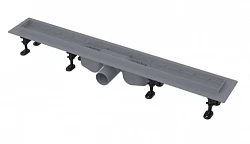 Душевой лоток AlcaPlast Optima APZ12-750 с опорами, хром