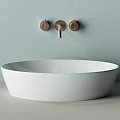 Раковина накладная Ceramica Nova Element CN5018 белая глянцевая