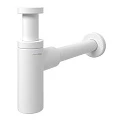 Сифон для раковины Wasserkraft Mindel A150 белый матовый