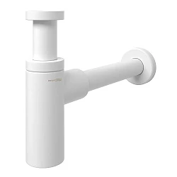 Сифон для раковины Wasserkraft Mindel A150 белый матовый