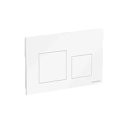 Кнопка смыва Ceramica Nova Balance Square CN12-002W белая глянцевая
