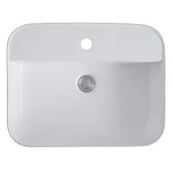 Раковина накладная Avimano Vision 1245121 белая матовая