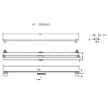 Душевой лоток Berges Super Slim 50 091078 хром