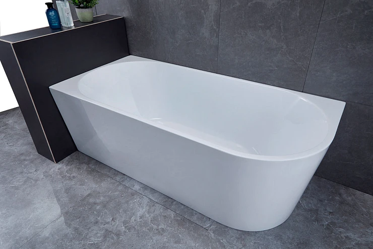 Акриловая ванна Vincea 150x75 VBT-402-1500L левая, белая глянцевая