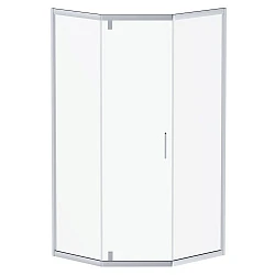 Душевой уголок Damixa Skyline 90х90см DX35WG-405-090MT профиль хром, стекло прозрачное