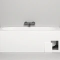 Ванна из искусственного камня Salini ORNELLA KIT 170x75 встраиваемая 102411G белая глянцевая