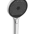 Душевая лейка Sancos Nok round SC6001CH-B хром / черный матовый