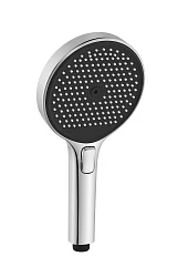 Душевая лейка Sancos Nok round SC6001CH-B хром / черный матовый