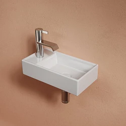 Раковина подвесная Ceramica Nova Element CN6051R белая глянцевая