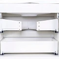 Тумба с раковиной Style Line Бергамо мини 60 антискрейч черный матовый